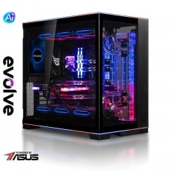 Комп'ютер EVOLVE UltraPart Titanium 2H (EVUP-T2HR995X3DN509-D564S2TBK) Black / AMD Ryzen 9 9950X3D (4.3-5.7), 16 ядер / NVIDIA GeForce RTX 5090 / 64 ГБ (DDR5) / 2048 ГБ (SSD)