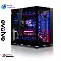 Компьютер EVOLVE UltraPart Titanium 2H (EVUP-T2HR995X3DN509-D564S2TBK) Black / AMD Ryzen 9 9950X3D (4.3-5.7), 16 ядер / NVIDIA GeForce RTX 5090 / 64 ГБ (DDR5) / 2048 ГБ (SSD)