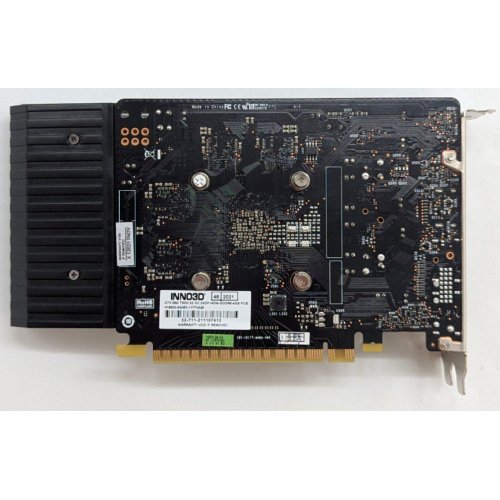Купить Видеокарта Inno3D GeForce GTX 1650 Twin X2 OC 4096MB (N16502-04D6X-1177VA25) (Восстановлено продавцом, 796671) с проверкой совместимости: обзор, характеристики, цена в Киеве, Днепре, Одессе, Харькове, Украине | интернет-магазин TELEMART.UA фото