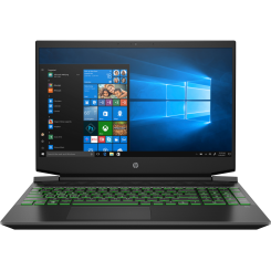 Ноутбук HP Pavilion 15 Gaming (4A7M6EA) Shadow Black (Восстановлено продавцом, 796683) / 15.6″ (1920x1080, IPS) / AMD Ryzen 7 5800H (3.2-4.4ГГц), 8 ядер / NVIDIA GeForce RTX 3050 Ti / 16 ГБ (DDR4) / 512 ГБ (SSD) / Без ОС