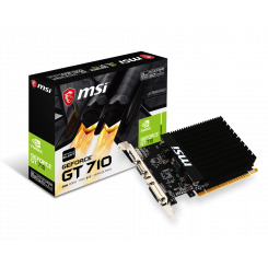 Видеокарта MSI GeForce GT 710 2048MB (GT 710 2GD3H)