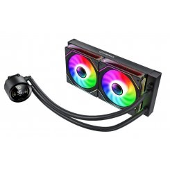 Уцінка готова сво GAMEMAX IceBurg 240 Digital Black (Сліди використання, 796711)