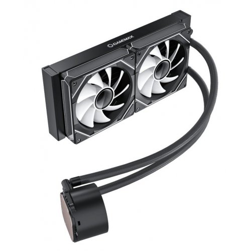 Уцінка готова сво GAMEMAX IceBurg 240 Digital Black (Сліди використання, 796711) купити з перевіркою сумісності: огляд, характеристики, ціна у Києві, Львові, Вінниці, Хмельницькому, Івано-Франківську, Україні | інтернет-магазин TELEMART.UA фото