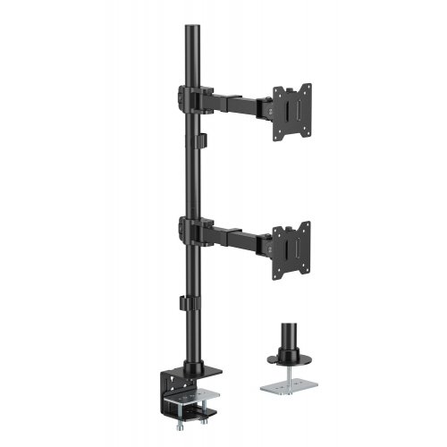 Купити Настільне кріплення для двох моніторів OfficePro 17-49" MA122 Black - ціна в Києві, Львові, Вінниці, Хмельницькому, Франківську, Україні | інтернет-магазин TELEMART.UA фото