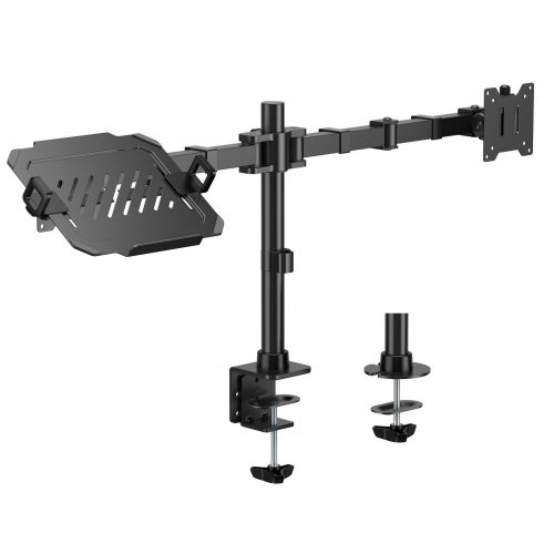 Купити Настільне кріплення для монітора та ноутбука OfficePro 17-49" MA113 Black - ціна в Києві, Львові, Вінниці, Хмельницькому, Франківську, Україні | інтернет-магазин TELEMART.UA фото