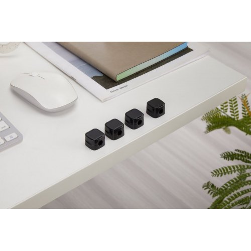 Купити Органайзер для кабелів з магнітним кріпленням OfficePro CM002 Black - ціна в Києві, Львові, Вінниці, Хмельницькому, Франківську, Україні | інтернет-магазин TELEMART.UA фото