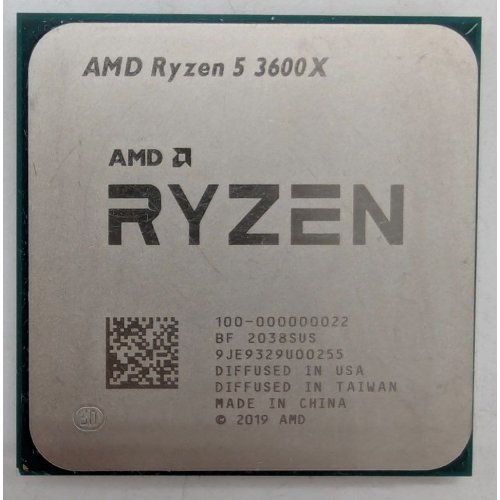 Купить Процессор AMD Ryzen 5 3600X 3.8(4.4)GHz 32MB sAM4 Tray (100-000000022) (Восстановлено продавцом, 796772) с проверкой совместимости: обзор, характеристики, цена в Киеве, Днепре, Одессе, Харькове, Украине | интернет-магазин TELEMART.UA фото