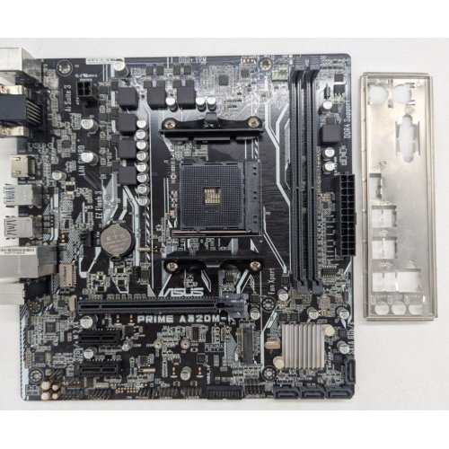 Купить Материнская плата Asus PRIME A320M-K (sAM4, AMD A320) (Восстановлено продавцом, 796776) с проверкой совместимости: обзор, характеристики, цена в Киеве, Днепре, Одессе, Харькове, Украине | интернет-магазин TELEMART.UA фото