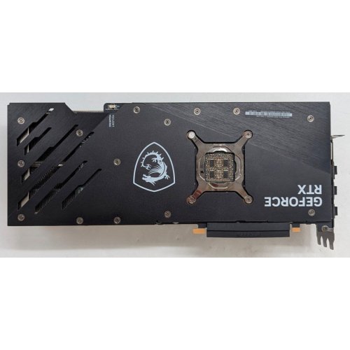 Купить Видеокарта MSI GeForce RTX 4090 GAMING X TRIO 24576MB (RTX 4090 GAMING X TRIO 24G) (Восстановлено продавцом, 796787) с проверкой совместимости: обзор, характеристики, цена в Киеве, Днепре, Одессе, Харькове, Украине | интернет-магазин TELEMART.UA фото