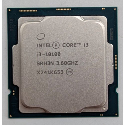Купить Процессор Intel Core i3-10100 3.6(4.3)GHz s1200 Box (BX8070110100) (Восстановлено продавцом, 796798) с проверкой совместимости: обзор, характеристики, цена в Киеве, Днепре, Одессе, Харькове, Украине | интернет-магазин TELEMART.UA фото