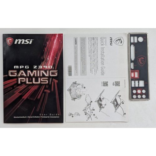 Купить Материнская плата MSI MPG Z390 GAMING PLUS (s1151-v2, Intel Z390) (Восстановлено продавцом, 796991) с проверкой совместимости: обзор, характеристики, цена в Киеве, Днепре, Одессе, Харькове, Украине | интернет-магазин TELEMART.UA фото