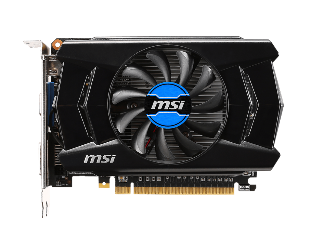 Продать Видеокарта MSI GeForce GTX 750 Ti OC 2048MB (N750 Ti-2GD5T/OCV1) по  Trade-In интернет-магазине Телемарт - Киев, Днепр, Украина