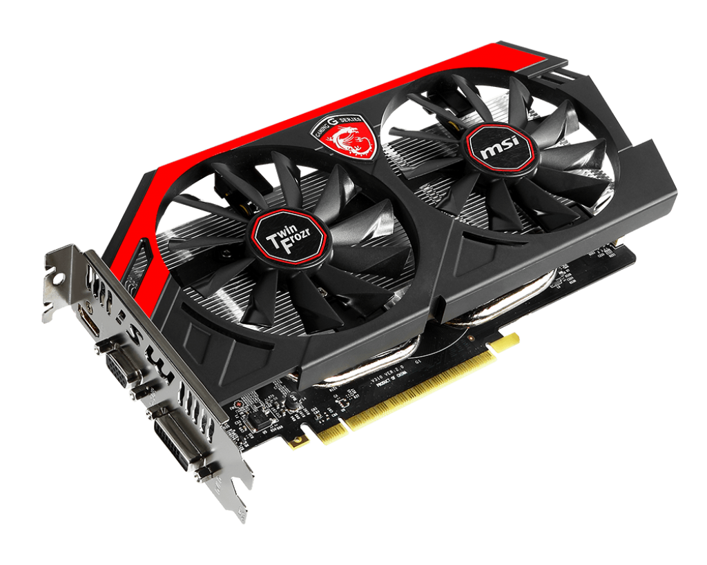 Продать Видеокарта MSI GeForce GTX 750 Ti OC 2048MB (N750 Ti TF 2GD5/OC) по  Trade-In интернет-магазине Телемарт - Киев, Днепр, Украина