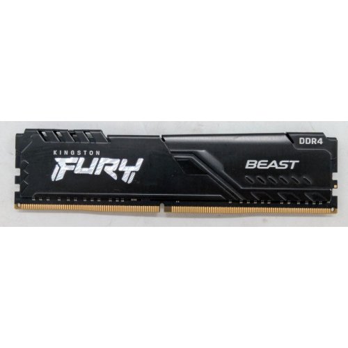 Купить Озу Kingston DDR4 8GB 3200Mhz FURY Beast Black (KF432C16BB/8) (Восстановлено продавцом, 797031) с проверкой совместимости: обзор, характеристики, цена в Киеве, Днепре, Одессе, Харькове, Украине | интернет-магазин TELEMART.UA фото