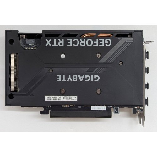 Відеокарта Gigabyte GeForce RTX 4060 Windforce OC 8192MB (GV-N4060WF2OC-8GD) (Відновлено продавцем, 797040) купити з перевіркою сумісності: огляд, характеристики, ціна у Києві, Львові, Вінниці, Хмельницькому, Івано-Франківську, Україні | інтернет-магазин TELEMART.UA фото