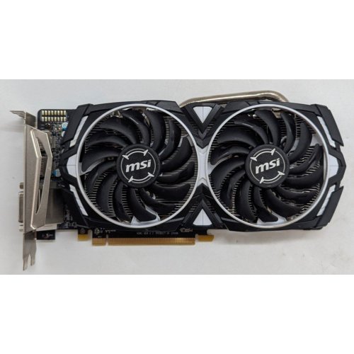 Відеокарта MSI Radeon RX 570 ARMOR OC 4096MB (RX 570 ARMOR 4G OC) (Відновлено продавцем, 797081) купити з перевіркою сумісності: огляд, характеристики, ціна у Києві, Львові, Вінниці, Хмельницькому, Івано-Франківську, Україні | інтернет-магазин TELEMART.UA фото