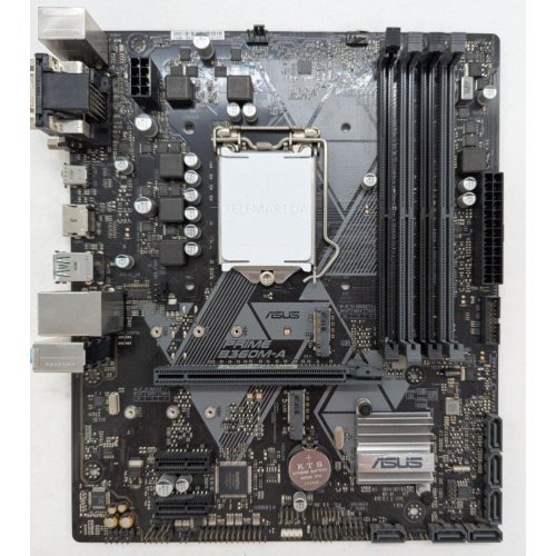 Купить Материнская плата Asus PRIME B360M-A (s1151-V2, Intel B360) (Восстановлено продавцом, 797111) с проверкой совместимости: обзор, характеристики, цена в Киеве, Днепре, Одессе, Харькове, Украине | интернет-магазин TELEMART.UA фото