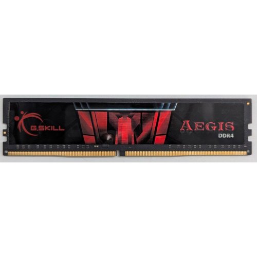 Купить Озу G.Skill DDR4 16GB 2400Mhz Aegis (F4-2400C15S-16GIS) (Восстановлено продавцом, 797142) с проверкой совместимости: обзор, характеристики, цена в Киеве, Днепре, Одессе, Харькове, Украине | интернет-магазин TELEMART.UA фото