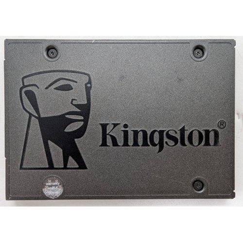 Ssd-диск Kingston SSDNow A400 TLC 480GB 2.5'' (SA400S37/480G) (Відновлено продавцем, 797197) купити з перевіркою сумісності: огляд, характеристики, ціна у Києві, Львові, Вінниці, Хмельницькому, Івано-Франківську, Україні | інтернет-магазин TELEMART.UA фото