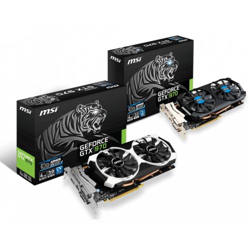 Продать Видеокарта MSI GeForce GTX 970 4096MB (GTX 970 4GD5T) по Trade-In интернет-магазине Телемарт - Киев, Днепр, Украина фото