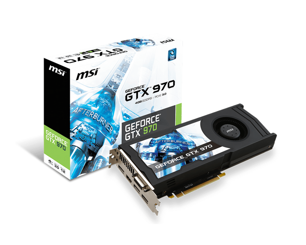 Продать Видеокарта MSI GeForce GTX 970 4096MB (GTX 970 4GD5) по Trade-In  интернет-магазине Телемарт - Киев, Днепр, Украина