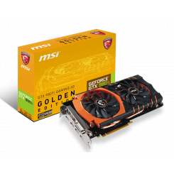 Видеокарта MSI GeForce GTX 980 Ti GAMING 6144MB (GTX 980 Ti GAMING 6G GOLDEN EDITION)