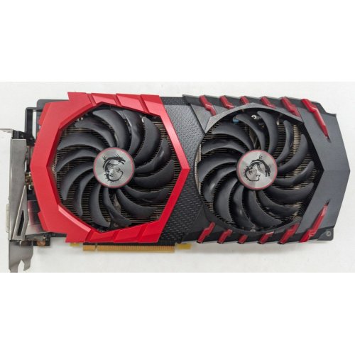 Відеокарта MSI GeForce GTX 1060 Gaming X 6144MB (GTX 1060 GAMING X 6G) (Відновлено продавцем, 797400) купити з перевіркою сумісності: огляд, характеристики, ціна у Києві, Львові, Вінниці, Хмельницькому, Івано-Франківську, Україні | інтернет-магазин TELEMART.UA фото