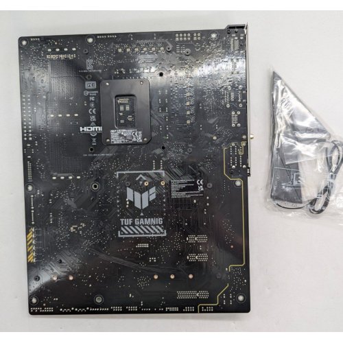 Материнська плата Asus TUF GAMING B760-PLUS WIFI (s1700, Intel B760) (Відновлено продавцем, 797401) купити з перевіркою сумісності: огляд, характеристики, ціна у Києві, Львові, Вінниці, Хмельницькому, Івано-Франківську, Україні | інтернет-магазин TELEMART.UA фото