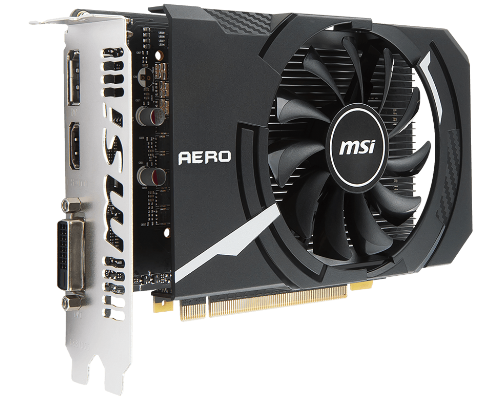 Продать Видеокарта MSI GeForce GTX 1050 Ti AERO ITX OC 4096MB (GTX 1050 Ti  AERO ITX 4G OCV1) по Trade-In интернет-магазине Телемарт - Киев, Днепр,  Украина