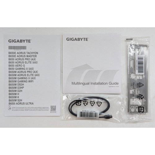 Материнська плата Gigabyte B650M D3HP (sAM5, AMD B650) (Відновлено продавцем, 797698) купити з перевіркою сумісності: огляд, характеристики, ціна у Києві, Львові, Вінниці, Хмельницькому, Івано-Франківську, Україні | інтернет-магазин TELEMART.UA фото