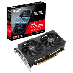 Видеокарта Asus Dual Radeon RX 6500 XT OC 4096MB (DUAL-RX6500XT-O4G) (Восстановлено продавцом, 797723)