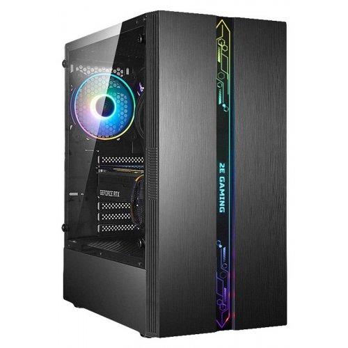 Корпус 2E Gaming Runa (2E-G2107) без БП Black (Відновлено продавцем, 797793) купити з перевіркою сумісності: огляд, характеристики, ціна у Києві, Львові, Вінниці, Хмельницькому, Івано-Франківську, Україні | інтернет-магазин TELEMART.UA фото