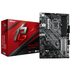 Материнская плата AsRock B460 Phantom Gaming 4 (s1200, Intel B460) (Восстановлено продавцом, 797807)