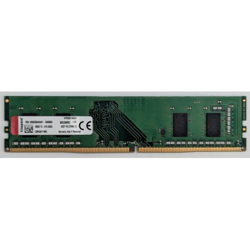 Озп Kingston DDR4 4GB 2666Mhz (KVR26N19S6/4) (Відновлено продавцем, 797824) купити з перевіркою сумісності: огляд, характеристики, ціна у Києві, Львові, Вінниці, Хмельницькому, Івано-Франківську, Україні | інтернет-магазин TELEMART.UA фото