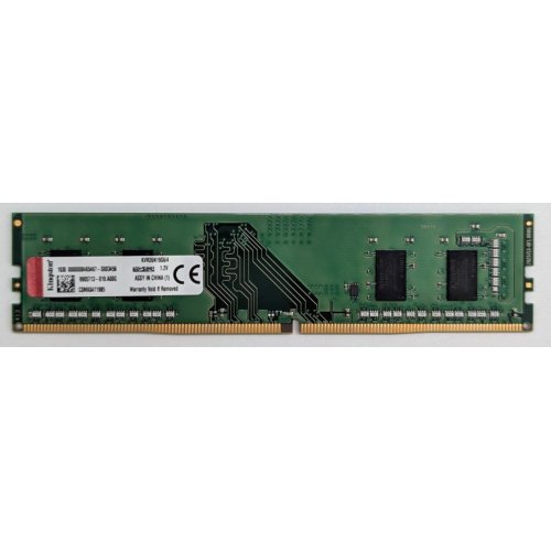 Озп Kingston DDR4 4GB 2666Mhz (KVR26N19S6/4) (Відновлено продавцем, 797825) купити з перевіркою сумісності: огляд, характеристики, ціна у Києві, Львові, Вінниці, Хмельницькому, Івано-Франківську, Україні | інтернет-магазин TELEMART.UA фото