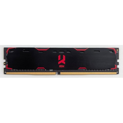 Озп GoodRAM DDR4 8GB 2400Mhz IRDM Black (IR-2400D464L15S/8G) (Відновлено продавцем, 797829) купити з перевіркою сумісності: огляд, характеристики, ціна у Києві, Львові, Вінниці, Хмельницькому, Івано-Франківську, Україні | інтернет-магазин TELEMART.UA фото