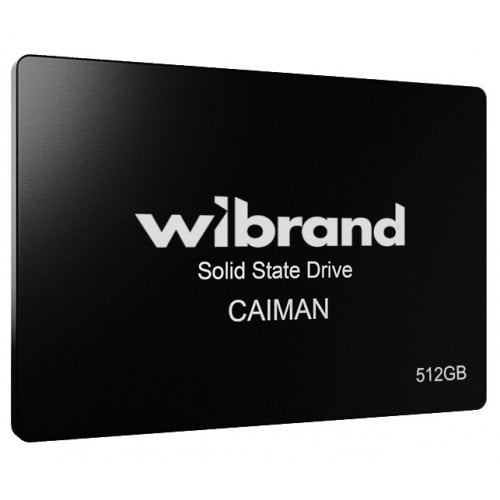 SSD-диск Wibrand Caiman 3D NAND TLC 512GB 2.5" (WI2.5SSD/CA512GBST) купити в Україні | Telemart фото