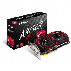 Видеокарта MSI Radeon RX 580 ARMOR 8144MB (RX 580 ARMOR MK2 8G OC)
