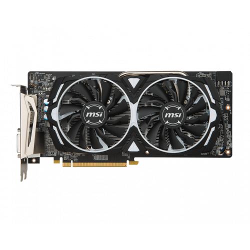Продать Видеокарта MSI Radeon RX 480 ARMOR 8144MB (RX 480 ARMOR 8G) по Trade-In интернет-магазине Телемарт - Киев, Днепр, Украина фото