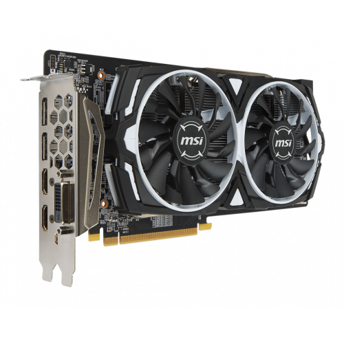 Продать Видеокарта MSI Radeon RX 480 ARMOR 8144MB (RX 480 ARMOR 8G) по Trade-In интернет-магазине Телемарт - Киев, Днепр, Украина фото