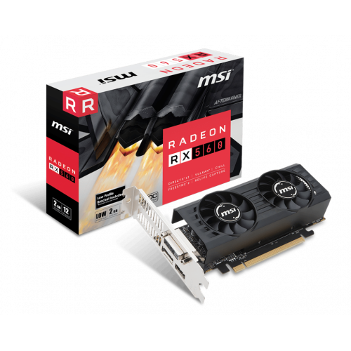 Продати Відеокарта MSI Radeon RX 560 Low Profile OC 2048MB (RX 560 2GT LP OC) за Trade-In у інтернет-магазині Телемарт - Київ, Дніпро, Україна фото