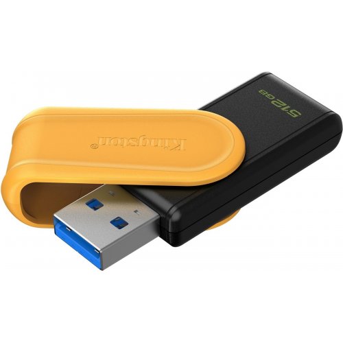Купить Накопитель Kingston DataTraveler Exodia S 512GB USB 3.2 Gen 1 (DTXS/512GB) Black/Yellow - цена в Харькове, Киеве, Днепре, Одессе
в интернет-магазине Telemart фото