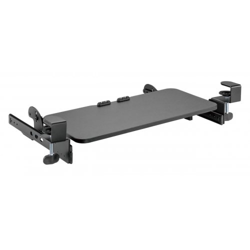 Купити Регульована полиця для клавіатури OfficePro KT135 Black - ціна в Києві, Львові, Вінниці, Хмельницькому, Франківську, Україні | інтернет-магазин TELEMART.UA фото