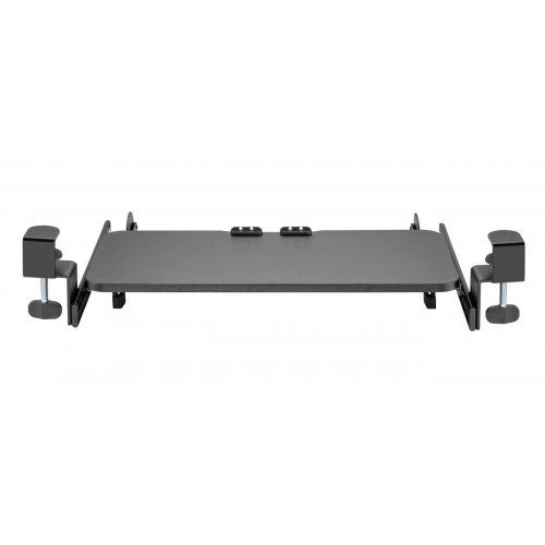 Купити Регульована полиця для клавіатури OfficePro KT135 Black - ціна в Києві, Львові, Вінниці, Хмельницькому, Франківську, Україні | інтернет-магазин TELEMART.UA фото
