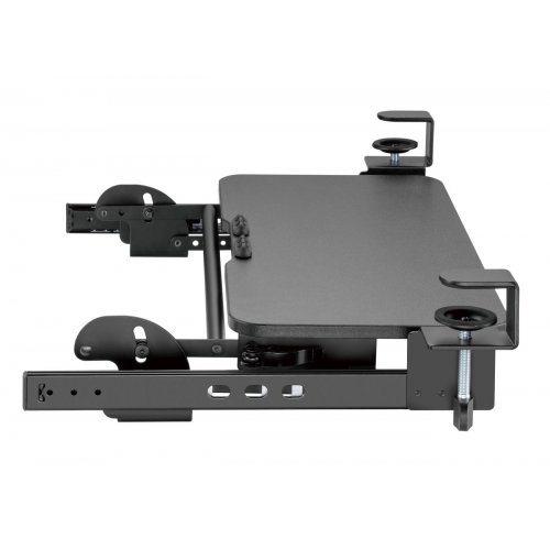 Купити Регульована полиця для клавіатури OfficePro KT135 Black - ціна в Києві, Львові, Вінниці, Хмельницькому, Франківську, Україні | інтернет-магазин TELEMART.UA фото