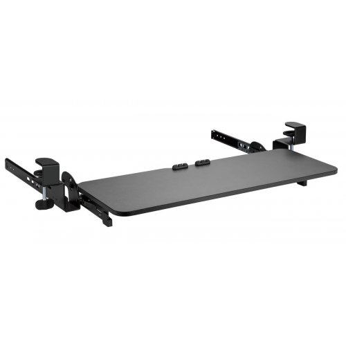 Купити Регульована полиця для клавіатури OfficePro KT145 Black - ціна в Києві, Львові, Вінниці, Хмельницькому, Франківську, Україні | інтернет-магазин TELEMART.UA фото