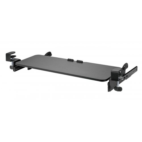 Купити Регульована полиця для клавіатури OfficePro KT145 Black - ціна в Києві, Львові, Вінниці, Хмельницькому, Франківську, Україні | інтернет-магазин TELEMART.UA фото