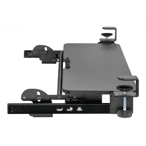 Купити Регульована полиця для клавіатури OfficePro KT145 Black - ціна в Києві, Львові, Вінниці, Хмельницькому, Франківську, Україні | інтернет-магазин TELEMART.UA фото
