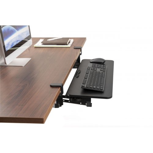 Купити Регульована полиця для клавіатури OfficePro KT145 Black - ціна в Києві, Львові, Вінниці, Хмельницькому, Франківську, Україні | інтернет-магазин TELEMART.UA фото