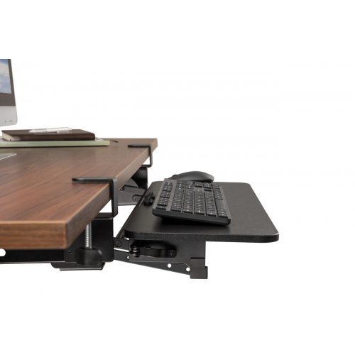 Купити Регульована полиця для клавіатури OfficePro KT145 Black - ціна в Києві, Львові, Вінниці, Хмельницькому, Франківську, Україні | інтернет-магазин TELEMART.UA фото